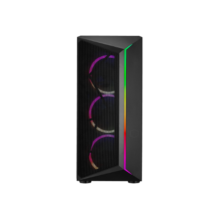 Cooler Master CMP 510 ARGB  Side window Black Mid-Tower Power supply included No