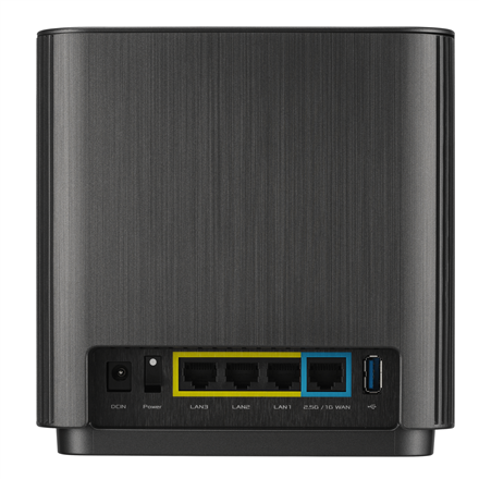 Asus | AX7800 Tri Band 2.5 Gigabit Router | ZenWiFi XT9 (1-Pack) | 802.11ax | Mbit/s | 10/100/1000 M