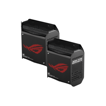 Asus Wifi 6 802.11ax Tri-band Gigabit Gaming Mesh System GT6 ROG Rapture (2-Pack) 802.11ax