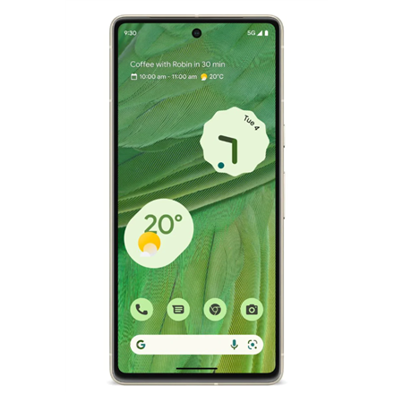 google Pixel 7 Lemongrass