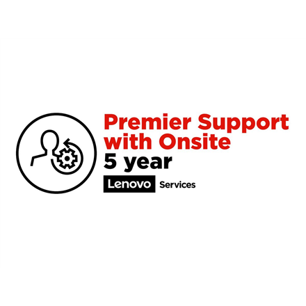 Lenovo Warranty 5Y Premier Support (Upgrade from 1Y Courier/Carry-in)