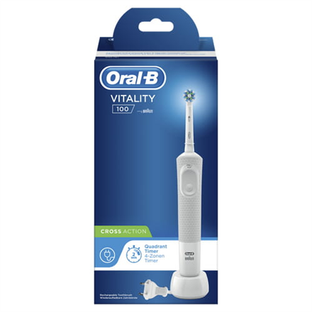 Oral-B Electric Toothbrush Vitality 100 CrossAction Rechargeable