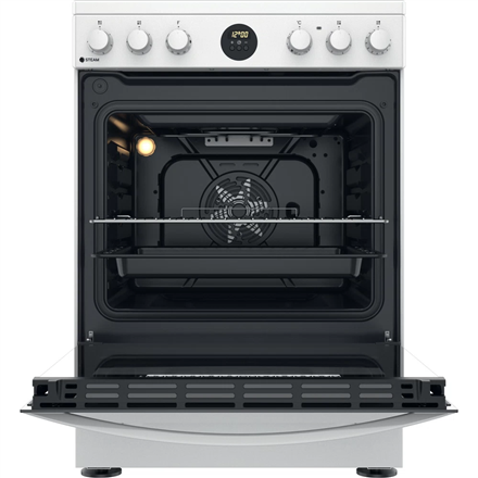 INDESIT Cooker IS67V8CHW/E	 Hob type Vitroceramic