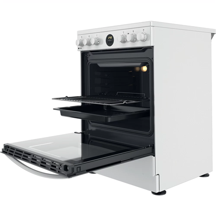 INDESIT Cooker IS67V8CHW/E	 Hob type Vitroceramic