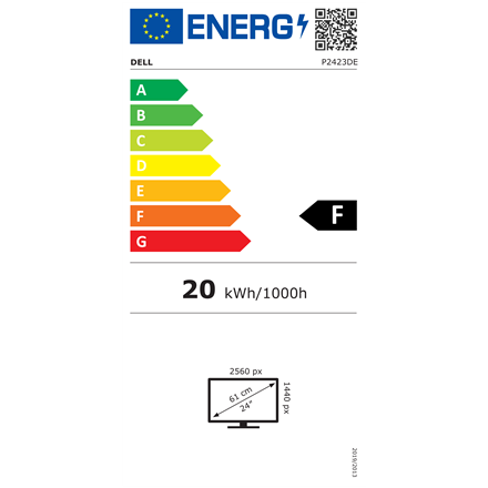 Dell USB-C Hub Monitor P2423DE 23.8 "