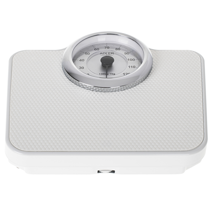 Adler Mechanical Bathroom Scale AD 8180	 Maximum weight (capacity) 136 kg