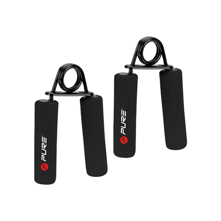 Pure2Improve Hard Handgrip Trainer Set Black