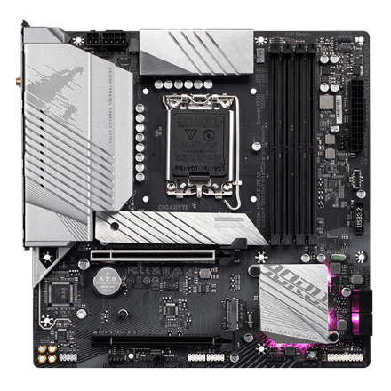 Gigabyte B760M AORUS ELITE AX 1.0 M/B Processor family Intel