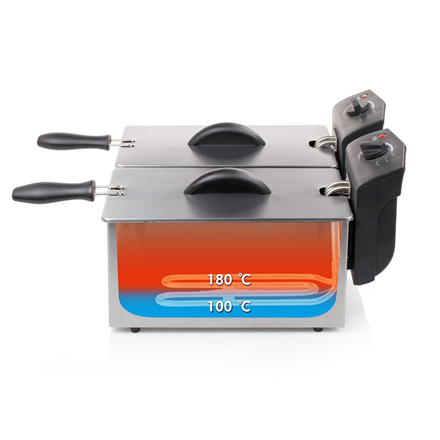 Tristar Double Fryer FR-6937 Power 2 x 1800 W