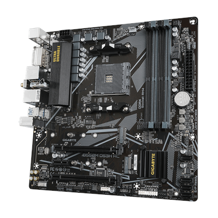 Gigabyte B550M DS3H AC 1.0/1.1/1.2/1.3 M/B Processor family AMD