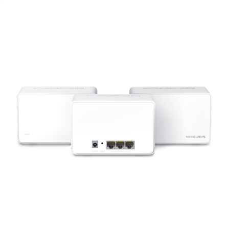 Mercusys AX3000 Whole Home Mesh WiFi 6 System with PoE  Halo H80X (3-Pack) 802.11ax 574+2402 Mbit/s 