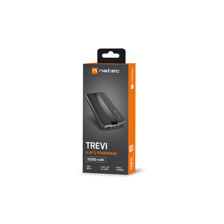 Natec Power Bank Trevi Slim Q 10000 mAh