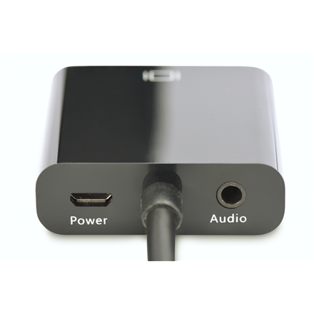 Digitus HDMI to VGA converter adapter 	DA-70461 Black