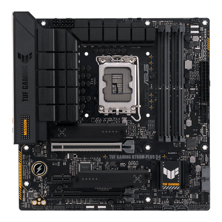 Asus TUF GAMING B760M-PLUS D4 Processor family Intel