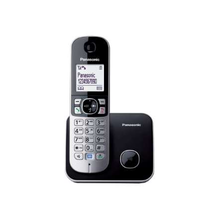 Panasonic Cordless phone | KX-TG6811PDB | Built-in display | Black