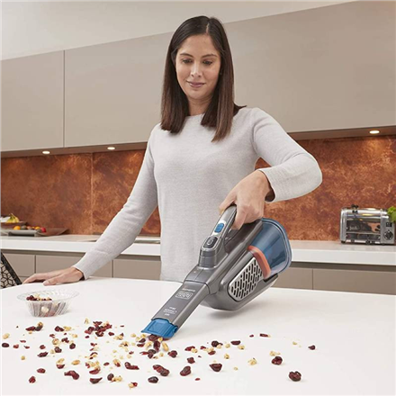 BLACK & DECKER Vacuum Cleaner | BHHV520BF-QW | Cordless operating | Handstick | 18 V | Blue/Gray