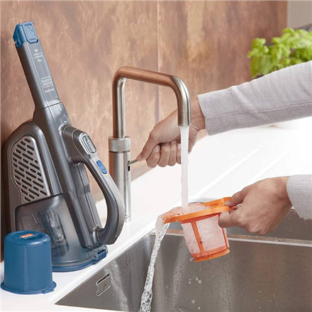 BLACK & DECKER Vacuum Cleaner | BHHV520BF-QW | Cordless operating | Handstick | 18 V | Blue/Gray