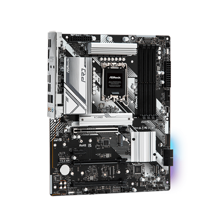 ASRock B760 PRO RS Processor family Intel Processor socket  LGA1700 DDR5 DIMM Memory slots 4 Support