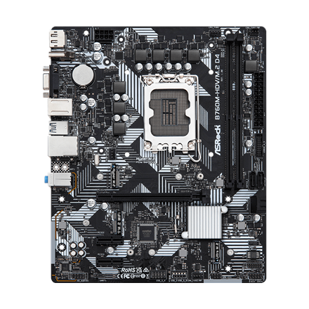 ASRock B760M-HDV/M.2 D4 Processor family Intel