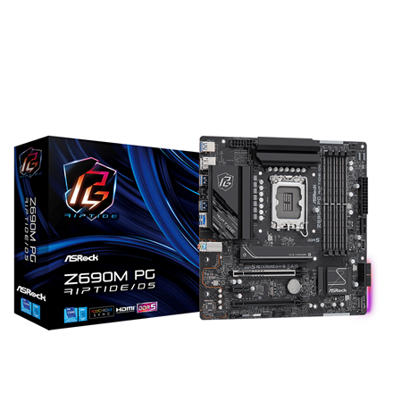 ASRock Z690M PG RIPTIDE/D5 Processor family Intel