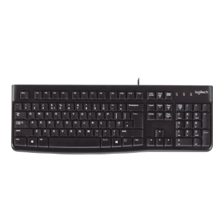 LOGITECH K120 Corded Keyboard black USB (US) | Logitech