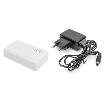 Digitus 5-Port Gigabit Ethernet Switch DN-80063-1 Unmanaged
