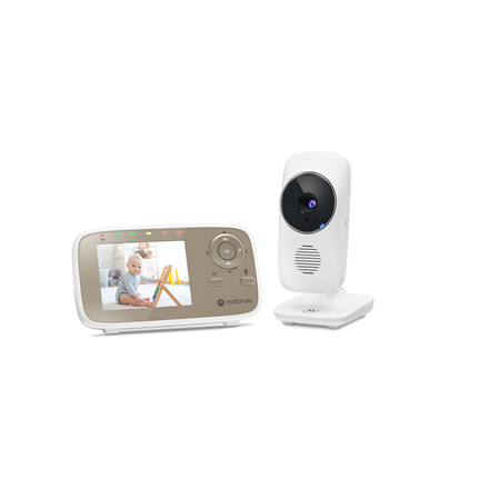 Motorola Video Baby Monitor  VM483 2.8" White/Gold