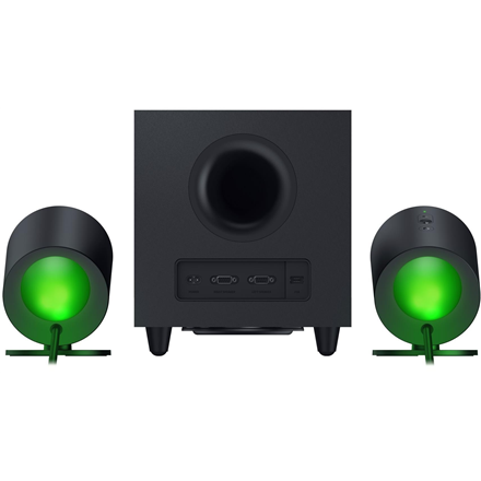 Razer Gaming Speakers with wired subwoofer  Nommo V2 - 2.1  Bluetooth