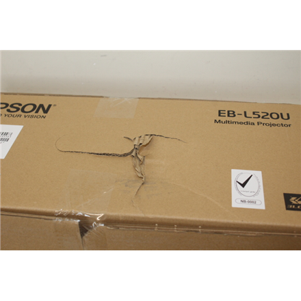 SALE OUT. Epson 3LCD WUXGA (1920 x 1200 pixels) Laser Projector EB-L520U