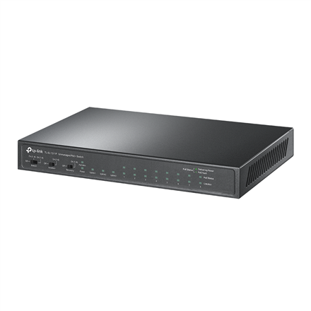 TP-LINK 8-Port 10/100Mbps+3-Port Gigabit Desktop Switch with 8-Port PoE+ TL-SL1311P Unmanaged