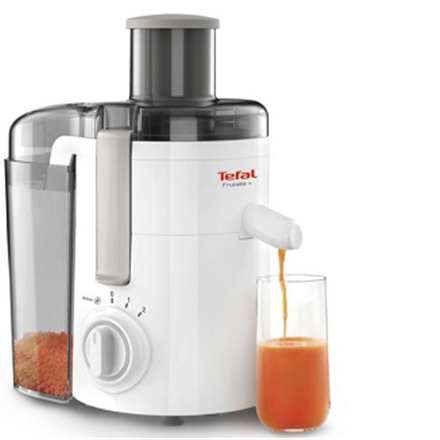 TEFAL | Juicer | ZE370138 Fruitelia Plus | White/Pepper | 350 W | Number of speeds 2 + Pulse