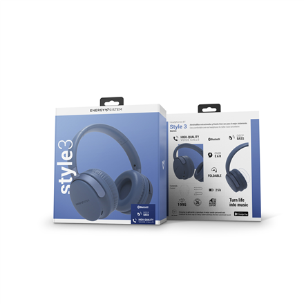 Energy Sistem Headphones Style 3 Built-in microphone