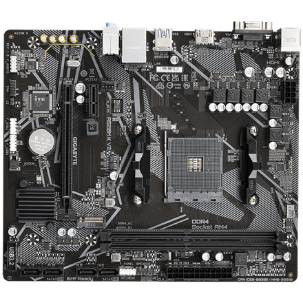 Gigabyte A520M K V2 1.0 M/B Processor family AMD