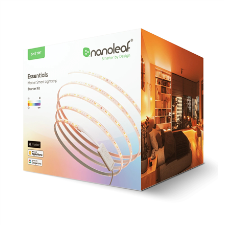 Nanoleaf Essentials Light Strips Starter Kit 5 Meters Matter 2000Lm RGBCW 2700-6500K