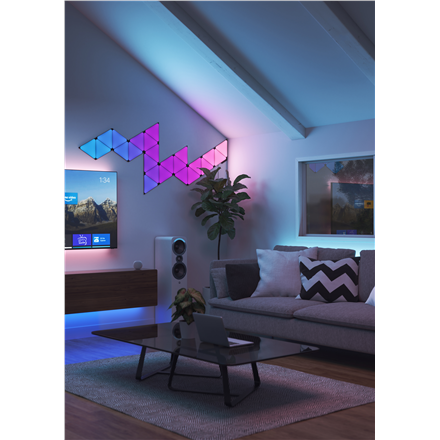 Nanoleaf Shapes Black Triangles Expansion Pack (3 panels)