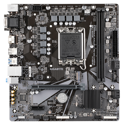 Gigabyte H610M H 1.0 Processor family Intel