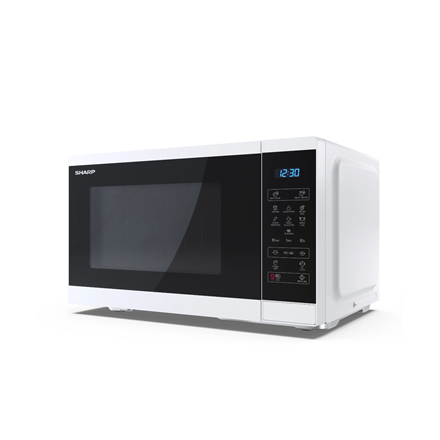 Sharp Microwave Oven YC-MS252AE-W Free standing 25 L 900 W White