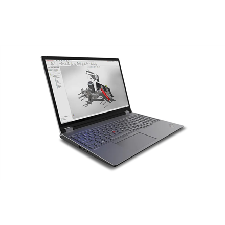 Lenovo ThinkPad P16 (Gen 2) Storm grey (top)