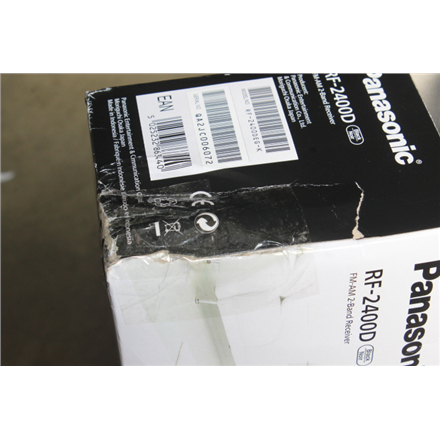SALE OUT. Panasonic RF-2400DEG-K Portable Radio