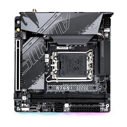 Gigabyte B760I AORUS PRO 1.0 Processor family Intel