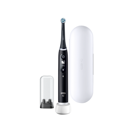 Oral-B Electric Toothbrush iO6 Series For adults Rechargeable Black Onyx Number of brush heads inclu