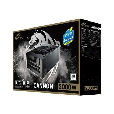 Fortron PSU FSP CANNON PRO 80 Plus 2000W