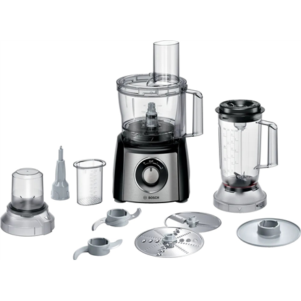 Bosch | Food Processor MultiTalent 3 Plus | MCM3PM386 | 900 W | Number of speeds 2 | Bowl capacity 2