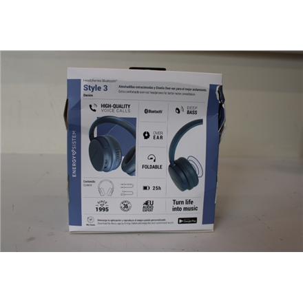 SALE OUT. Energy Sistem Headphones Bluetooth Style 3 Denim (Bluetooth