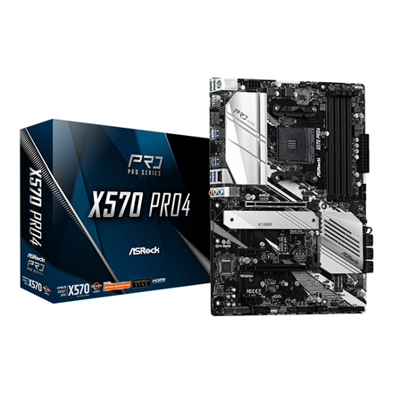 ASRock X570 Pro4 Processor family AMD