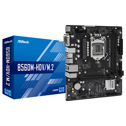 ASRock B560M-HDV R3.0 Processor family Intel