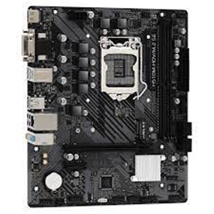 ASRock H510M-HDV/M.2 SE Processor family Intel Processor socket LGA1200 DDR4 DIMM Memory slots 2 Sup