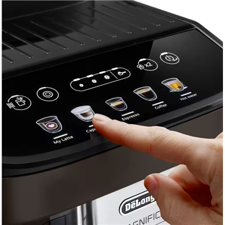 Delonghi Coffee Maker ECAM293.61 BW Magnifica Evo Pump pressure 15 bar Built-in milk frother Fully a