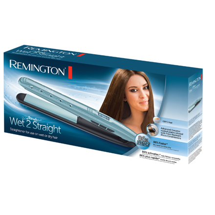 Remington Straightener | S7300 Wet2Straight | Ceramic heating system | Temperature (min) 140 °C | Te