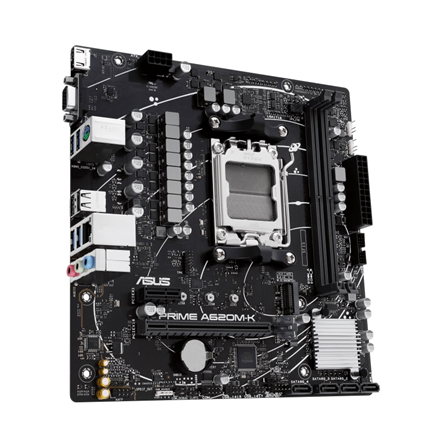 Asus PRIME A620M-K Processor family AMD